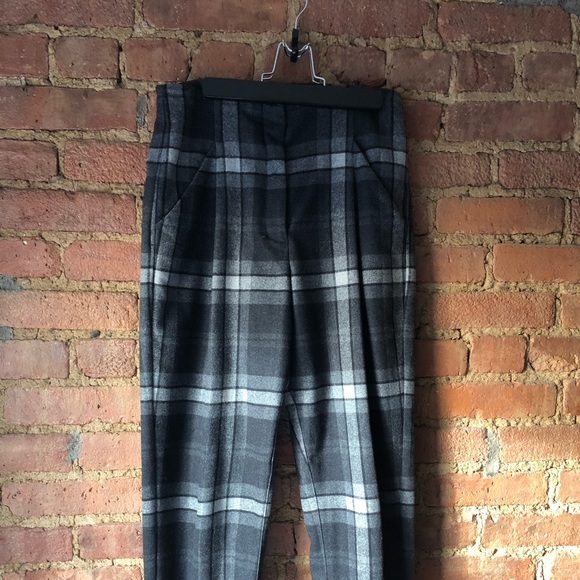 Aritzia Wilfred Chambery Check Plaid Wool Pant - Picture 5 of 6